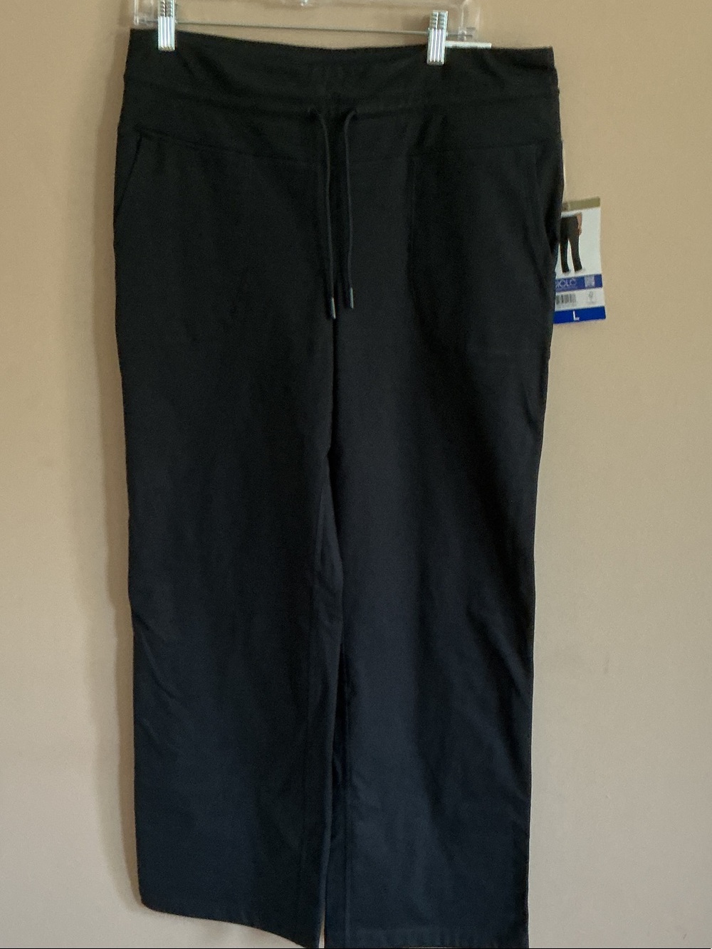 NWT Black Men's Drawstring Casual Pants